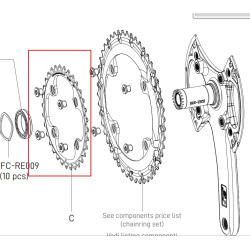 Převodník 13s SUPER Record WRL, 39z