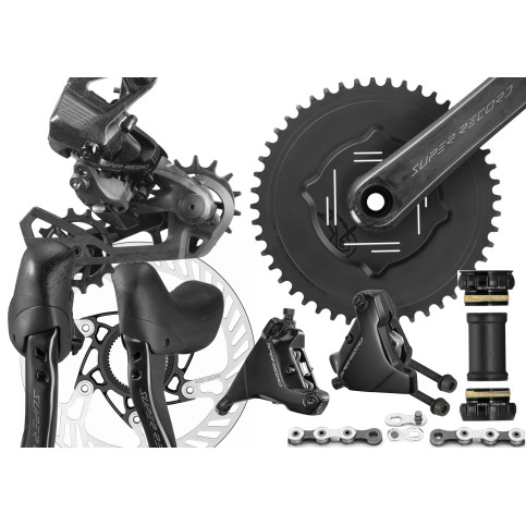 Sada SUPER RECORD WRL 1x13 silniční, NOVINKA