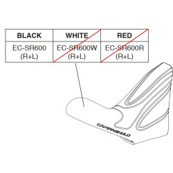 Gumové kryty pák ULTRA SHIFT 10s/11s od r.v.2009 (pár), ČERNÉ