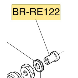 Matice brzd. čelisti, délka 15,0 mm