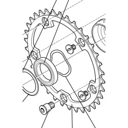 Převodník 11s SR, RE, CH, AT 34z, (r.v. 2009-2010, roz.110mm)