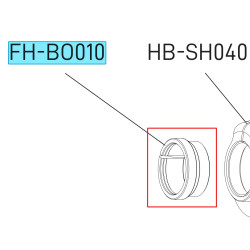 Krytka osy zadního náboje zap. kol DB, levá