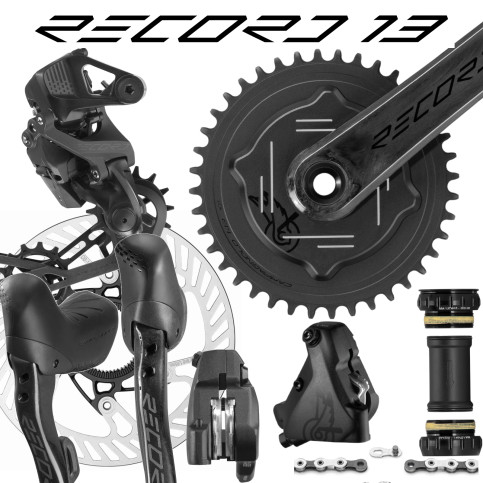 Sada RECORD X WRL 1x13 gravel, NOVINKA